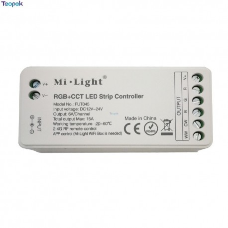 LED RGBW RF valdiklis 12 / 24V 15A FUT044