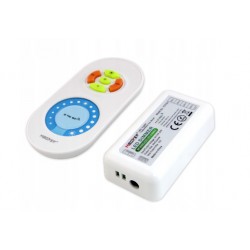 LED Mono RF 12 / 24V valdiklis + FUT021 nuotolinio valdymo pultas