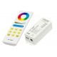 LED RGB 12 / 24V valdiklis/Nuotolinio valdymo pultelis/Laikiklis FUT043A