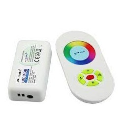 LED RGB RF 12 / 24V valdiklis + FUT020 nuotolinio valdymo pultas