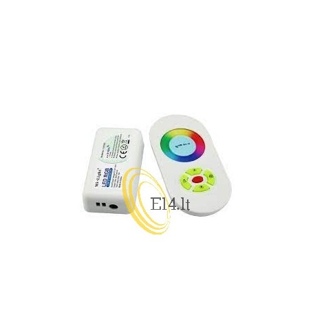 LED RGB RF 12 / 24V valdiklis + FUT020 nuotolinio valdymo pultas