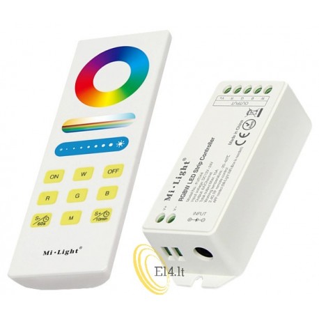 RGBW 12 / 24V LED valdiklis/Nuotolinio valdymo pulto laikiklis FUT044A