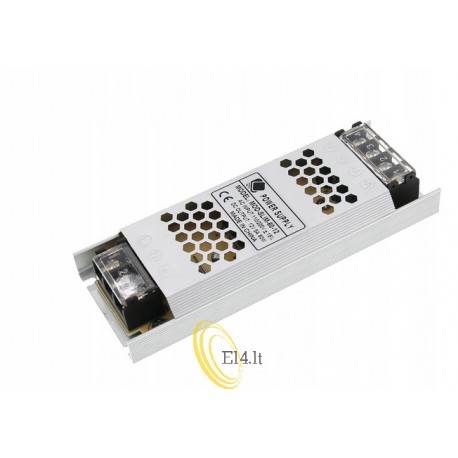 LED maitinimo šaltinis 12V 60W 5A LED plokščias