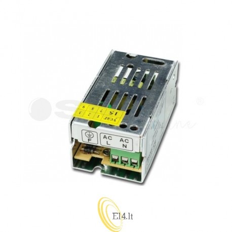 12V LED maitinimo šaltinis 12W 1A