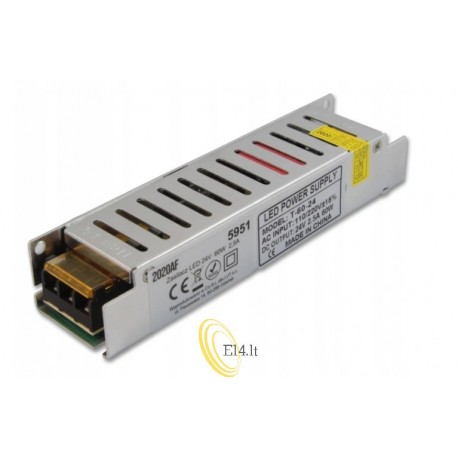 LED maitinimo šaltinis 24V 60W 2.5A