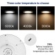 LED panele 18w Reguliuojamo dydžio ir spalvos temperatūros