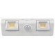 LED šviestuvas po spintele 2x COB PIR 4000K
