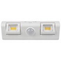 LED šviestuvas po spintele 2x COB PIR 4000K