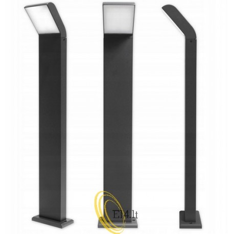 Pastatomas LED lauko šviestuvas - Black 12W 50cm
