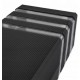 Pastatomas LED lauko šviestuvas su jutikliu - Black 11x6,5 80cm