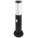 Pastatomas LED lauko šviestuvas su judesio jutikliu - BLACK 45CM