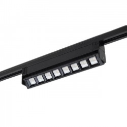 Šviestuvas ant bėgelio - 30cm 12W 4000K 1 fazis juodas