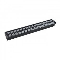 Šviestuvas ant bėgelio - 60cm 48W 4000K 1 fazis juodas