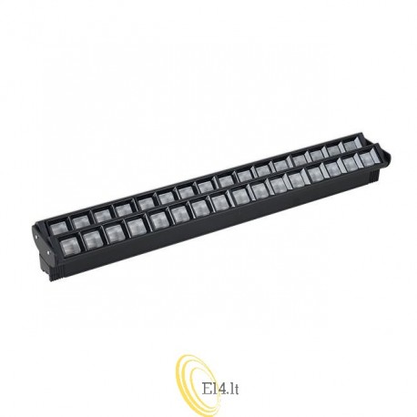 Šviestuvas ant bėgelio - 60cm 48W 4000K 1 fazis juodas