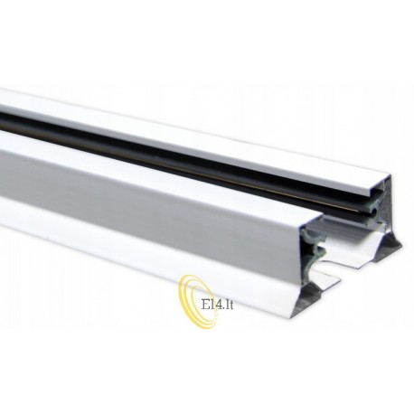 ZX bėgelis šviestuvams 1f 2m baltas
