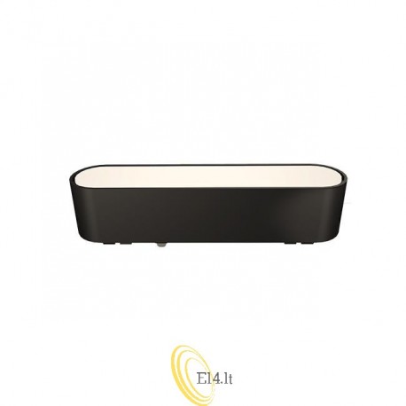 Šviestuvas ant magnetinio bėgelio - Luxo 48V 6W 4000K Linea 90° juodas