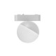 Šviestuvas ant magnetinio bėgelio - Luxo 48V 10W 4000K Spheris 120° baltas