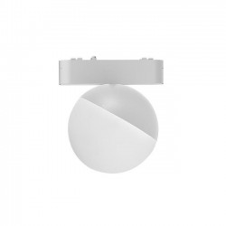 Šviestuvas ant magnetinio bėgelio - Luxo 48V 10W 4000K Spheris 120° baltas