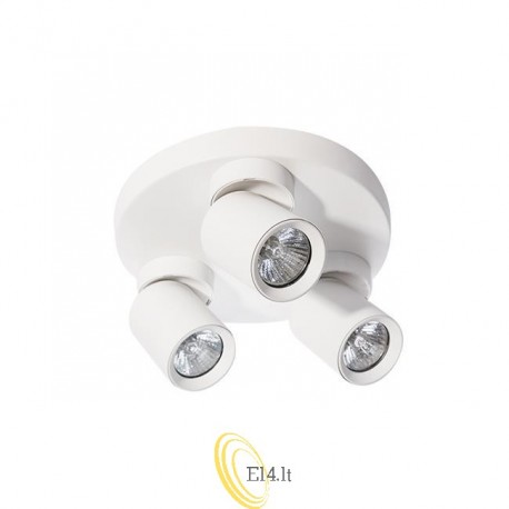 LED sieninis šviestuvas GU10 kilnojamas x3