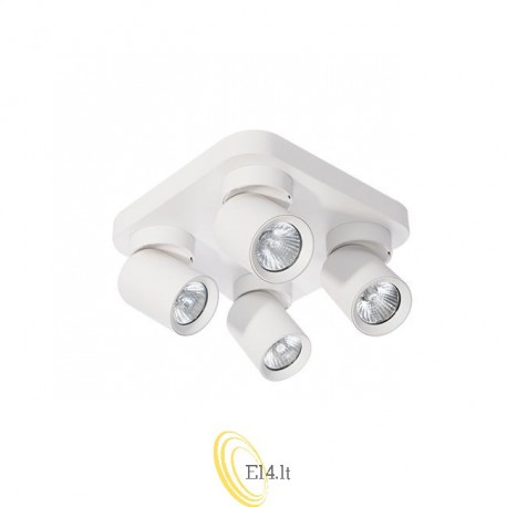 LED sieninis šviestuvas GU10 kilnojamas x4