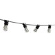 LED girlianda 10m 10x E27