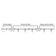 LED girlianda 10m 20x E27