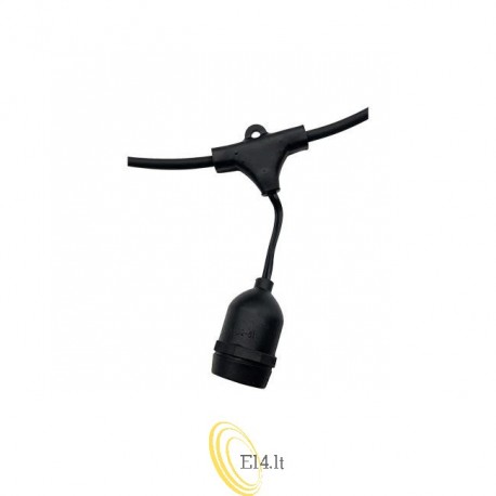 LED girlianda 5m 5x E27