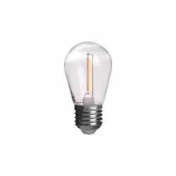 LED lemputė E27 Filament Vita ST14 2700 1W PC 5vnt