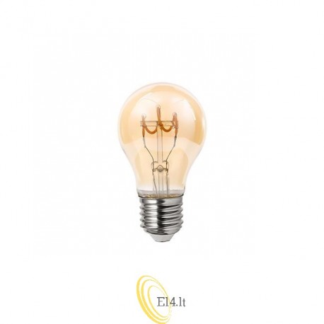 LED lemputė E27 Filament Dimm A60 2200K 4W