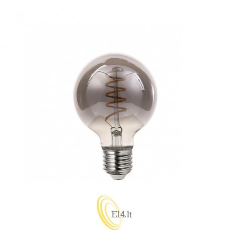 LED lemputė E27 Filament Dimm G80 2200K 4W