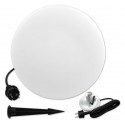 LED sodo šviestuvas E27 35cm