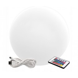 LED sodo šviestuvas E27 30cm RGB