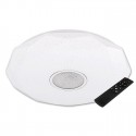 LED Diami lubinis šviestuvas 24W 390mm 3000K-6500K ir nuotolinio valdymo pultas