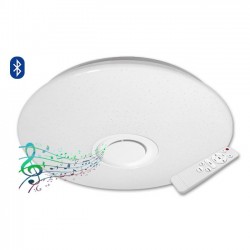 LED Porto lubinis šviestuvas 72W 500mm ir nuotolinio valdymo pultas