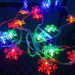 LED styga Kalėdų žvaigždės 2m x10 LED RGB