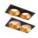 Halogeninis šviestuvas Taris Gold, dvigubas