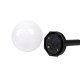 LED sodo šviestuvas su saulės baterija VR400