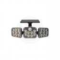 LED prožektorius su saulės baterija IP65 138SMD PIR + nuotolinis valdymas