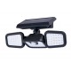 LED prožektorius su saulės baterija IP65 74xSMD PIR