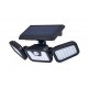 LED prožektorius su saulės baterija IP65 74xSMD PIR