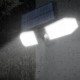 LED prožektorius su saulės baterija IP65 78xSMD PIR