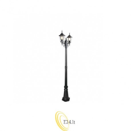 Pastatomas LED lauko šviestuvas x2, 237,5 cm