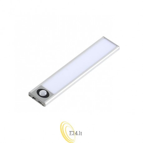 LED šviestuvas po spintele PIR 20cm 1w
