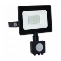 LED prožektorius 10W 4000K SMD su judesio jutikliu