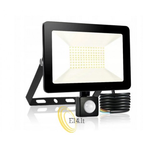 LED prožektorius 20W 4000K SMD su judesio jutikliu