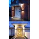 Architektūrinis LED sieninis šviestuvas GU10 - Black
