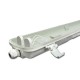 LED šviestuvas 120cm 2x36W skaidrus