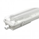 LED šviestuvas 120cm 2x36W 6500K skaidrus