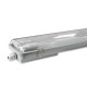 LED šviestuvas 120cm 2x36W 6500K skaidrus