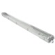 LED šviestuvas 120cm 2x36W 6500K skaidrus